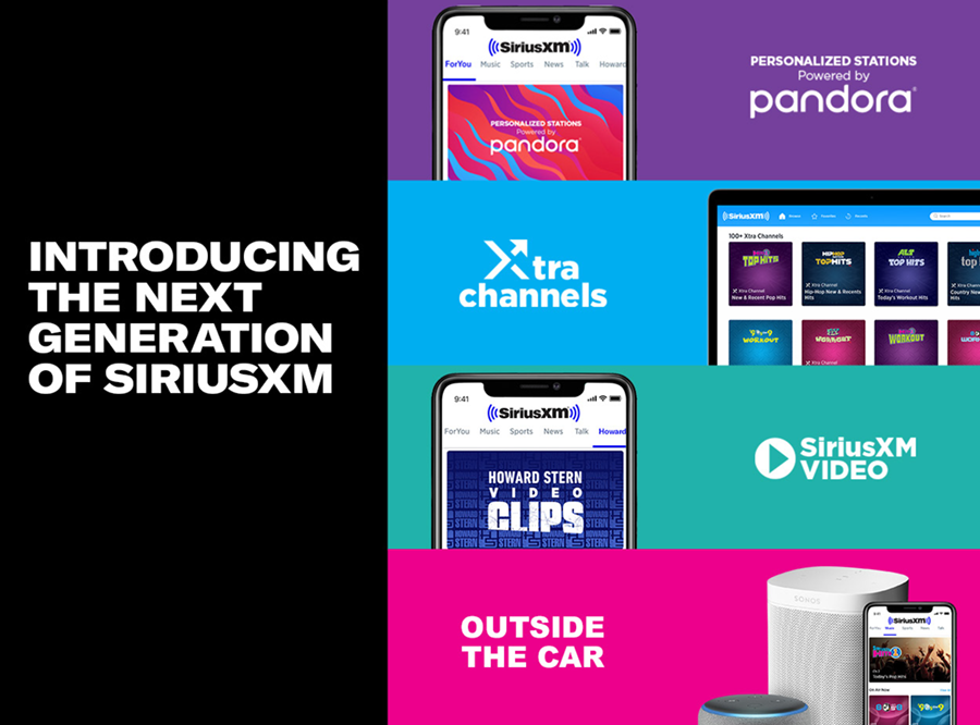 SiriusXM product marketing campaign